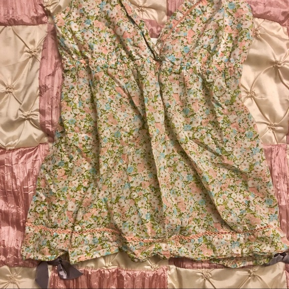 Women’s tank top floral size M - Picture 3 of 6